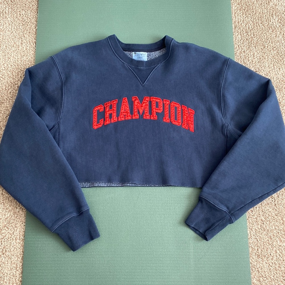 Champion cropped sweatshirt